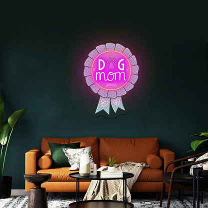 Dog Mom Neon Signs Sunflower Led Signs - Shineneon