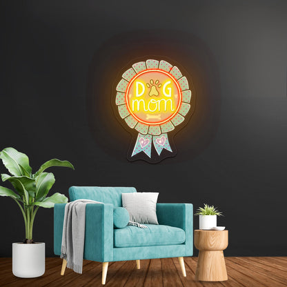 Dog Mom Neon Signs Sunflower Led Signs - Shineneon