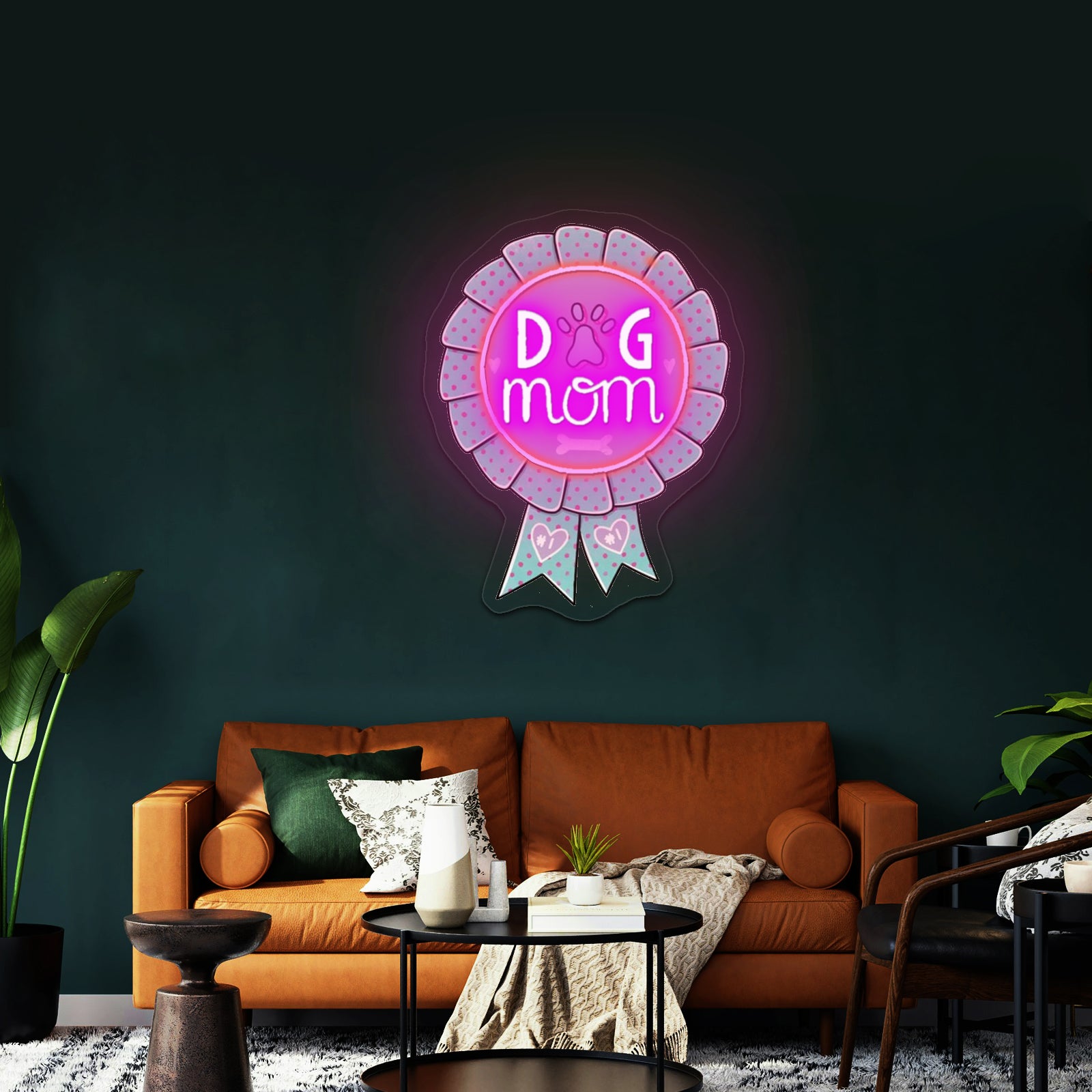 Dog Mom Neon Signs Sunflower Led Signs
