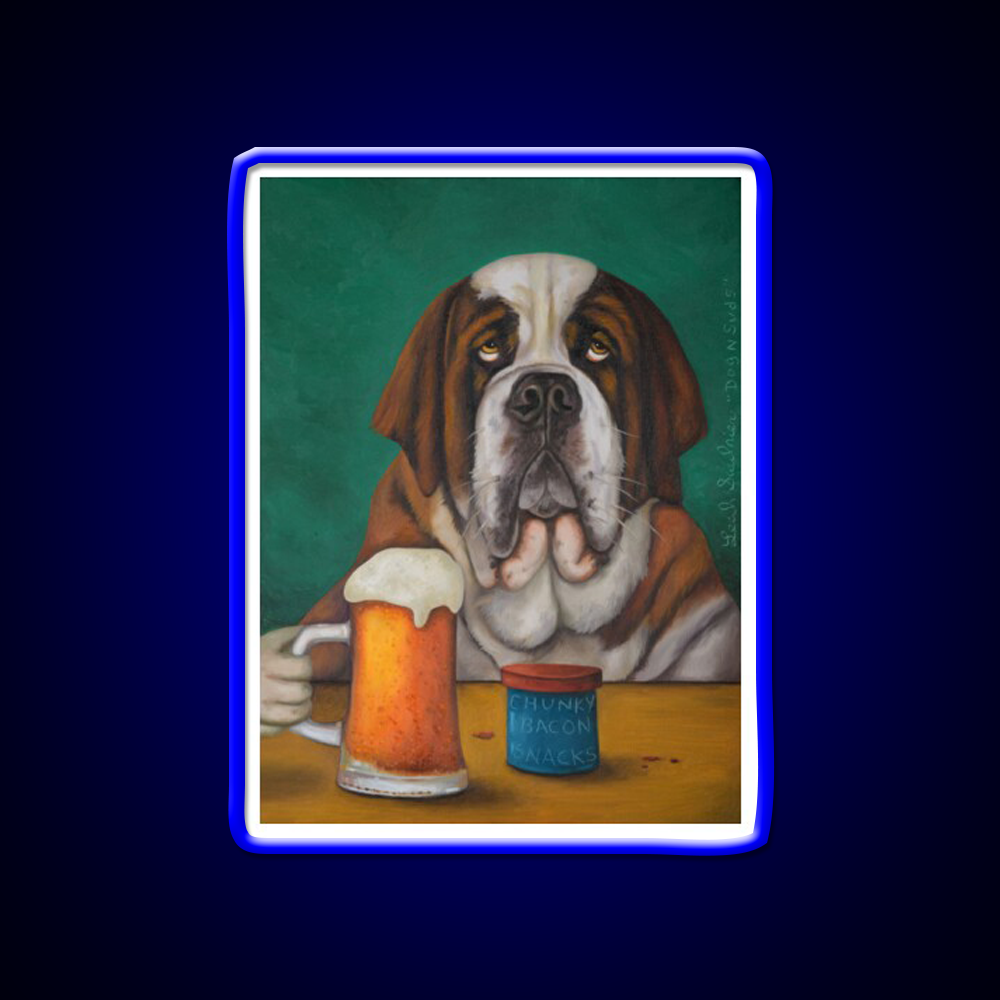 Dog N Suds Man Cave Bar Led Neon Sign Rgb Color