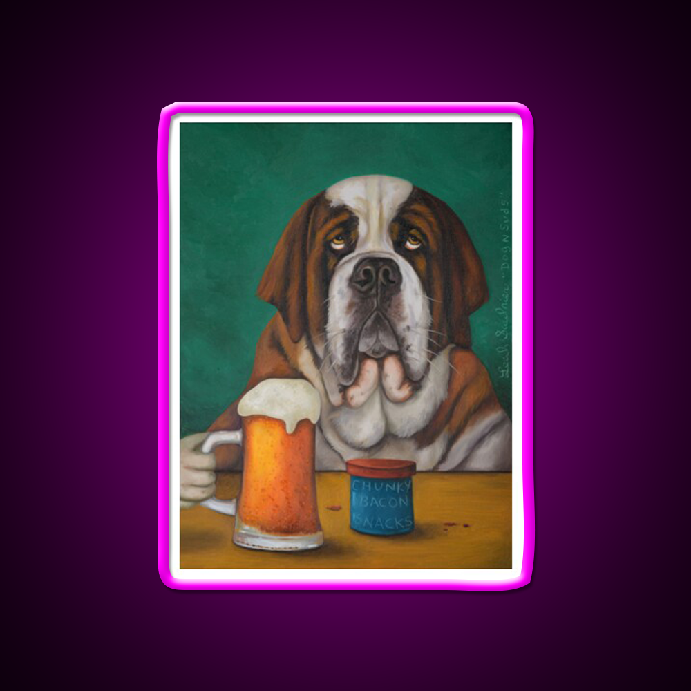 Dog N Suds Man Cave Bar Led Neon Sign Rgb Color