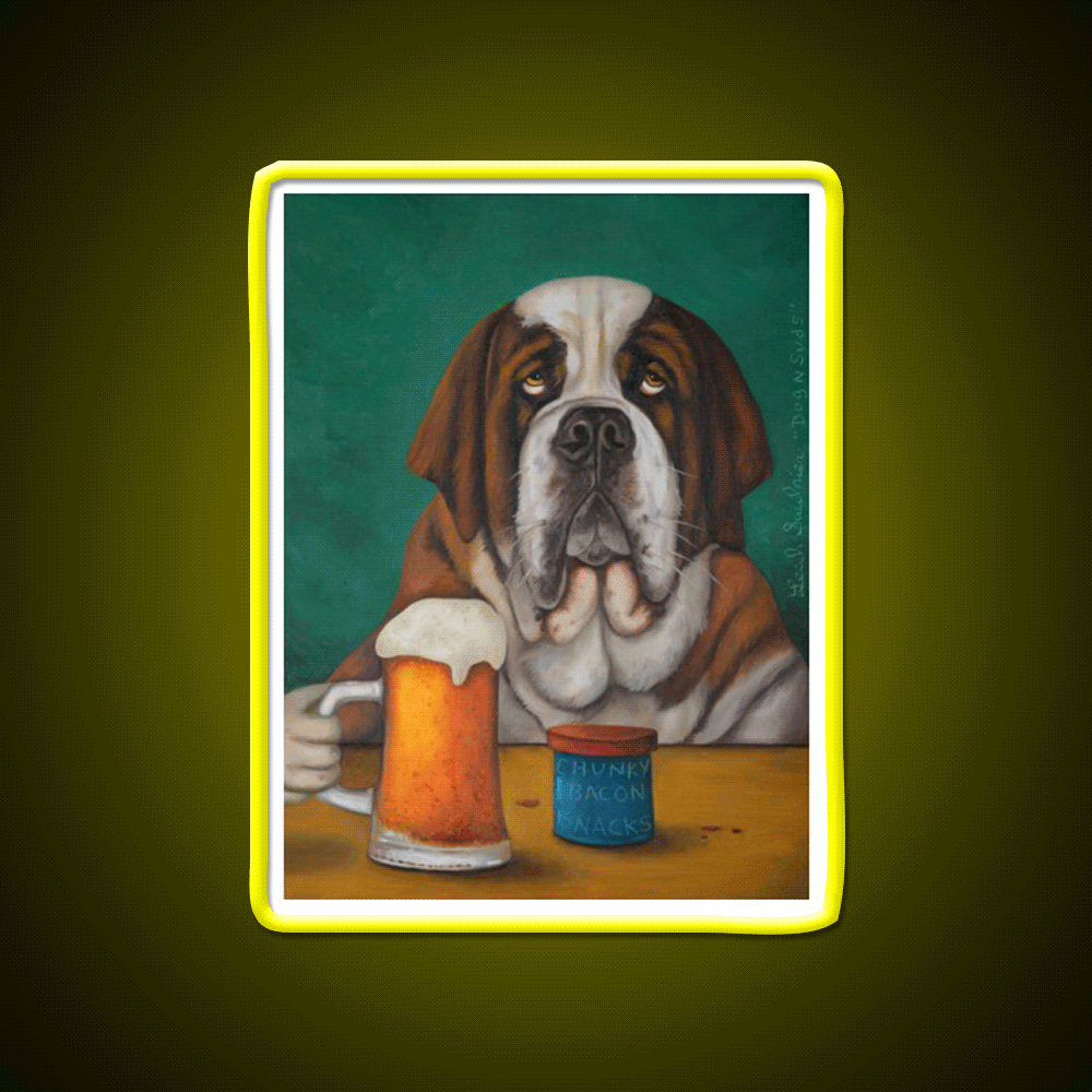 Dog N Suds Man Cave Bar Led Neon Sign Rgb Color