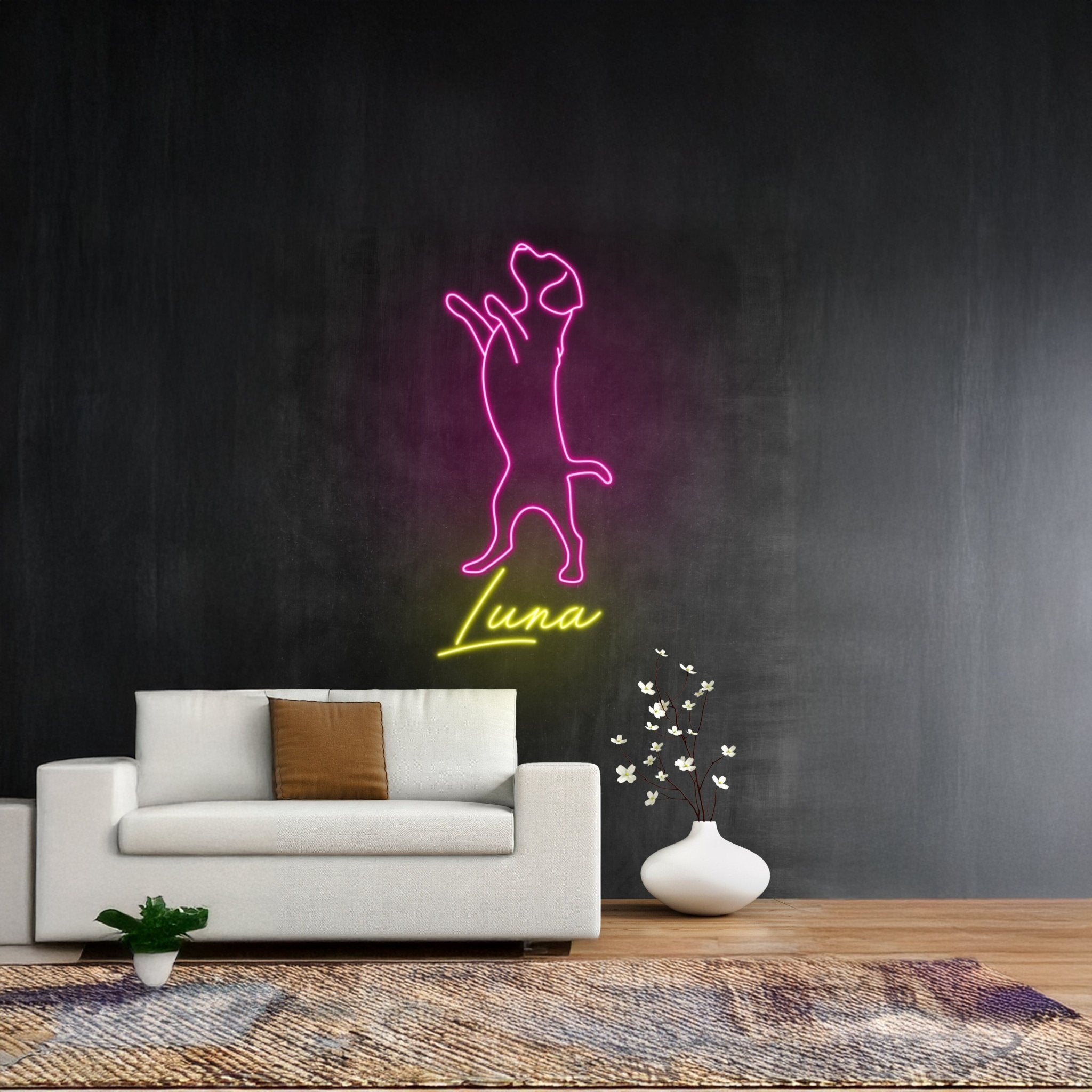Dog Name Neon Sign Personalized Neon Sign - Shineneon
