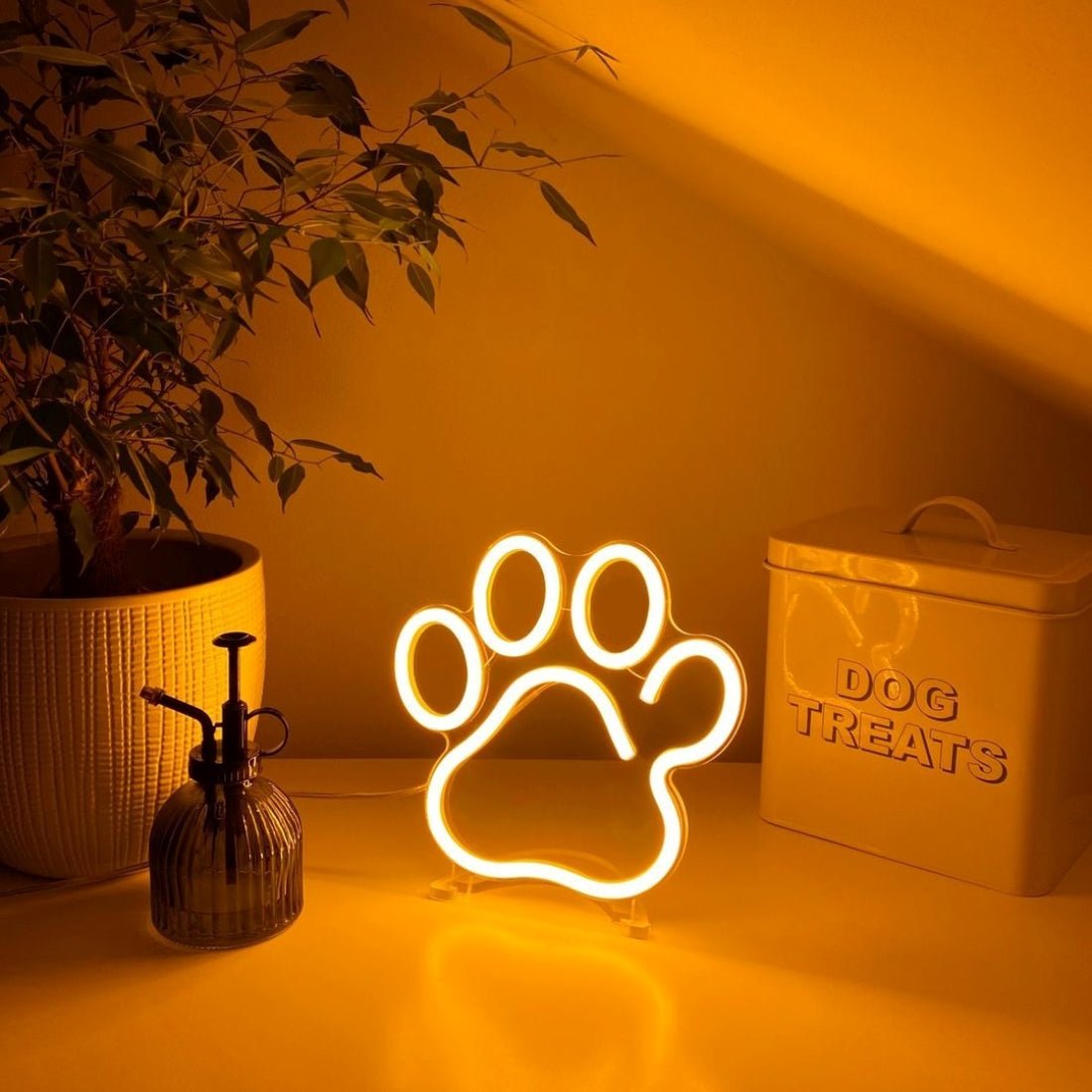 Dog Paw Animal Neon Signs Neon Lights Led Neon Signs - Shineneon