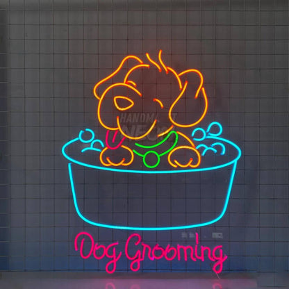 Dog Pet Grooming Led Neon Sign | Shineneon