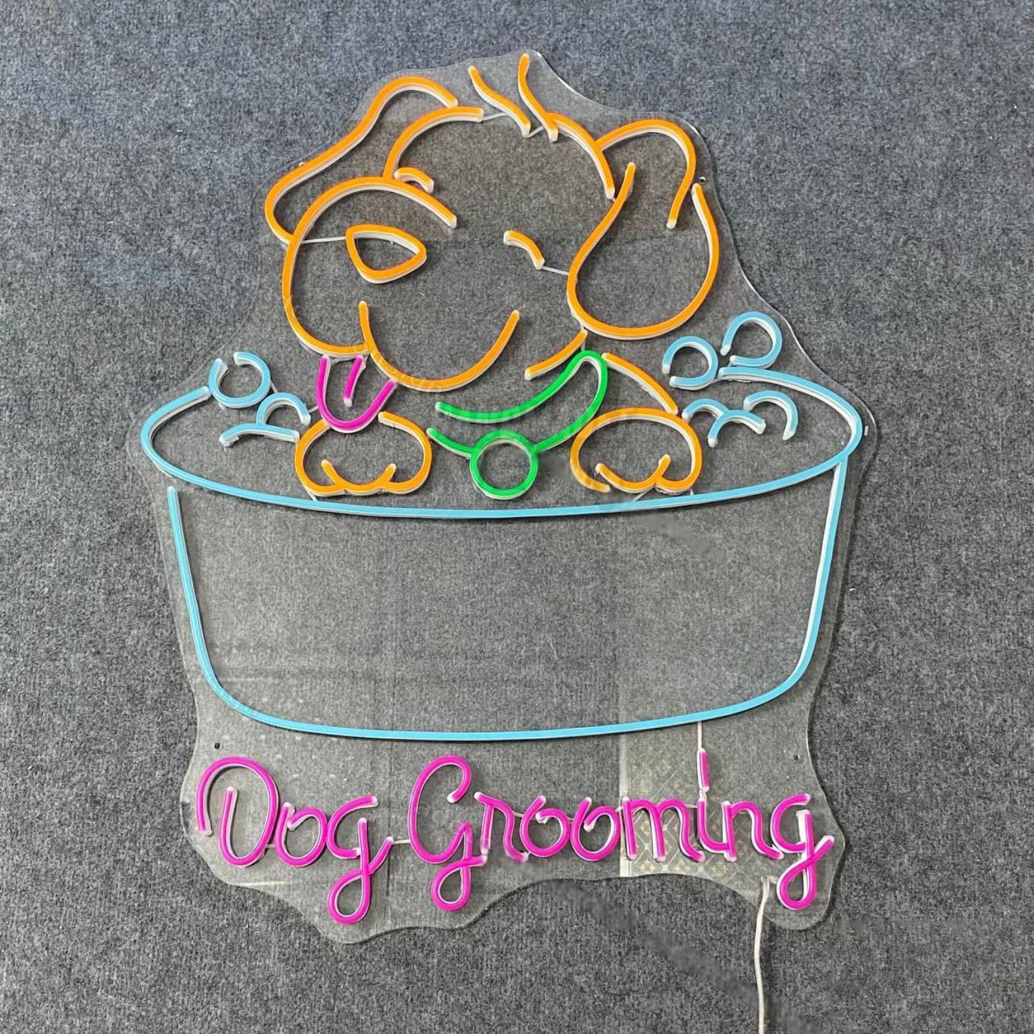 Dog Pet Grooming Led Neon Sign | Shineneon