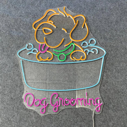 Dog Pet Grooming Led Neon Sign | Shineneon
