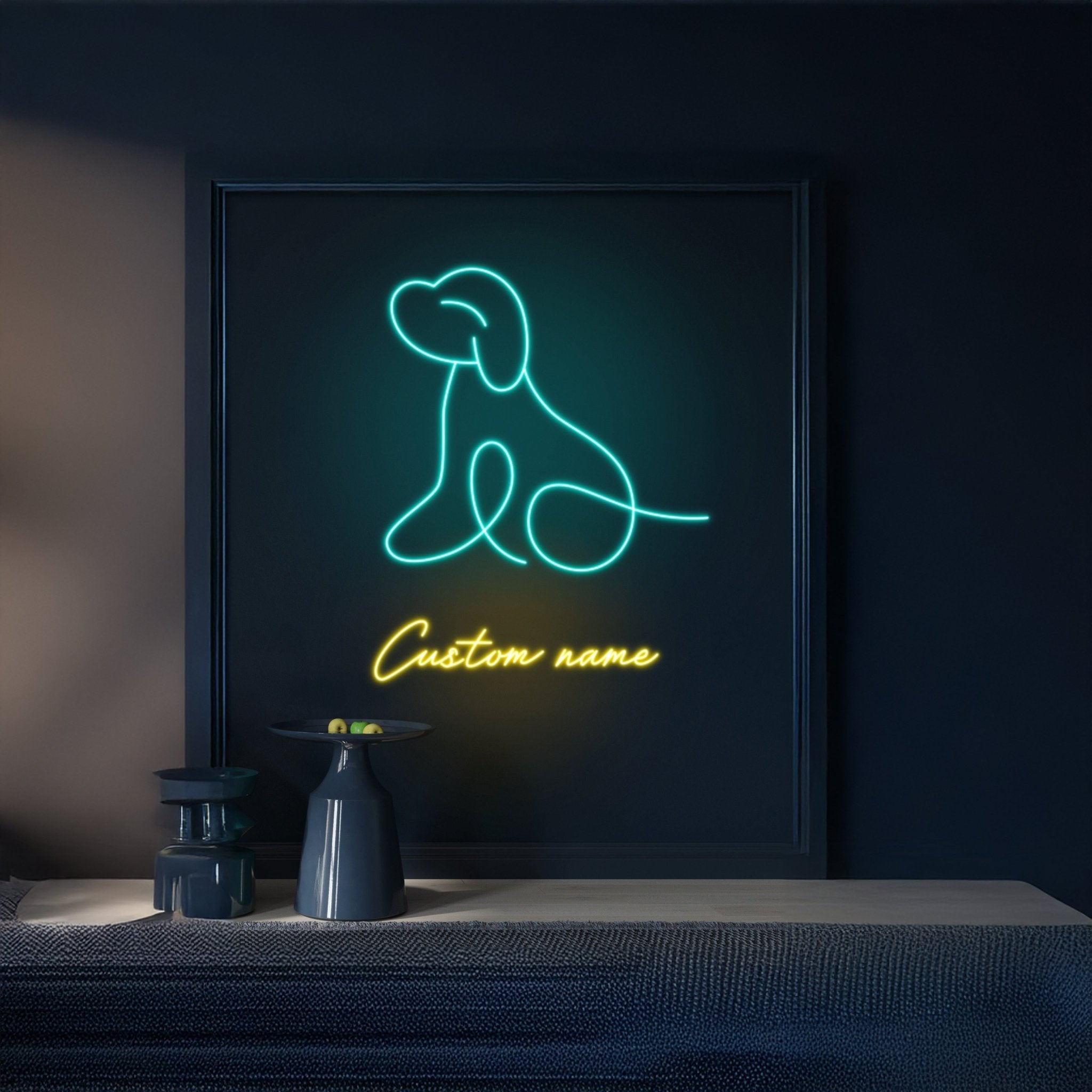 Dog Pet Neon Sign Custom Dog Name Sign - Shineneon