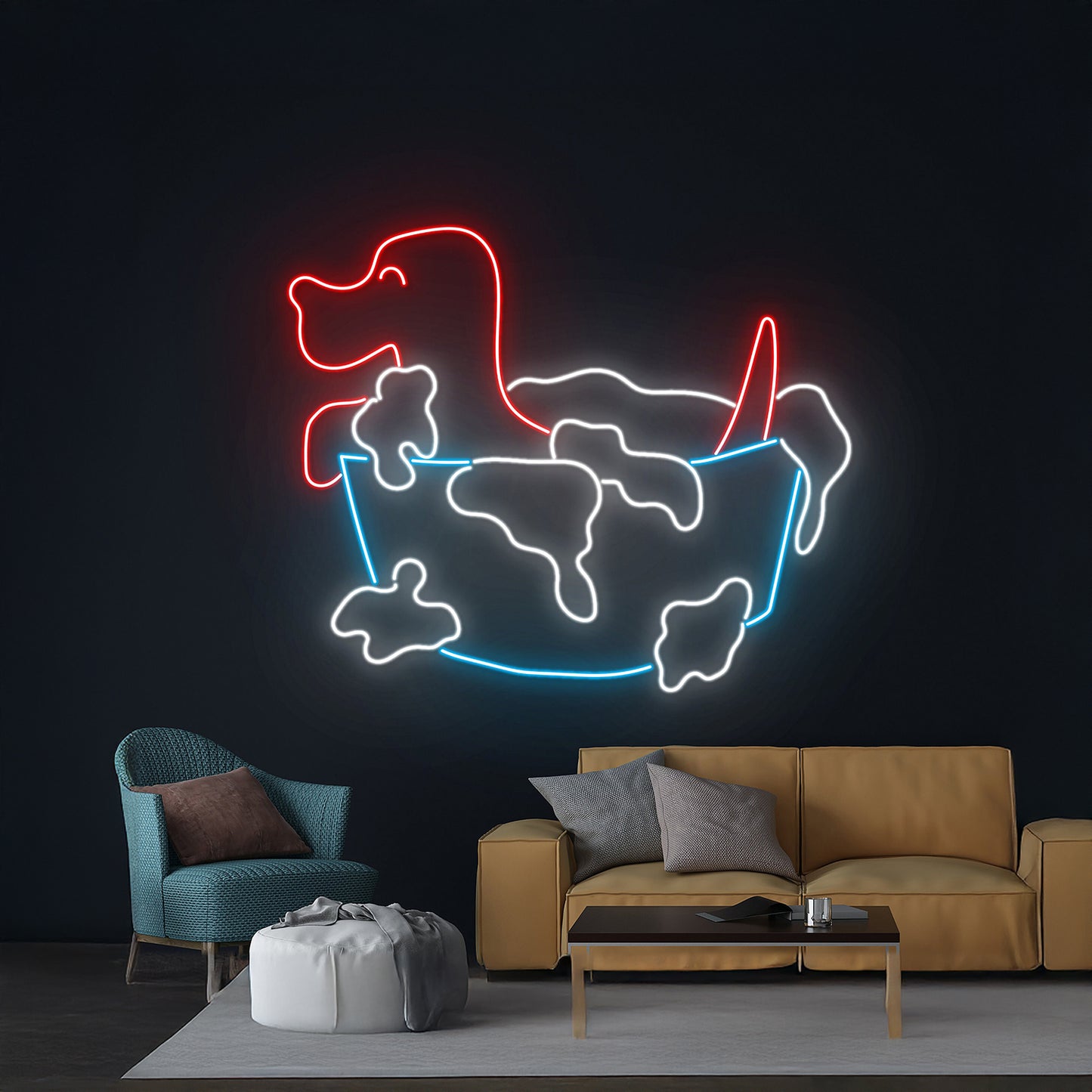 Dog Spa Neon Light