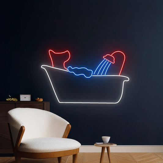 Dog Spa Neon Light Pet Store Led Sign