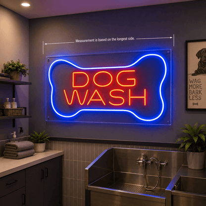 Dog Wash LED Neon Sign - Shineneon