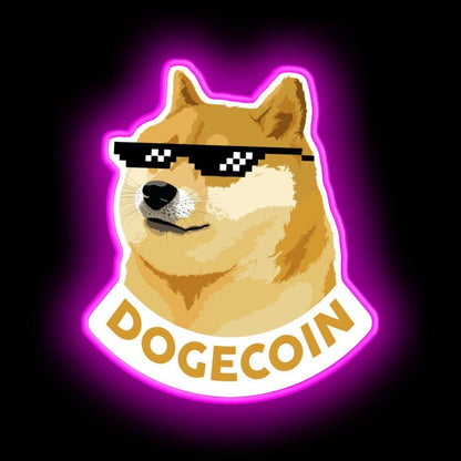 Dogecoin Cool Neon Sign - Shineneon