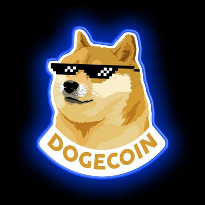 Dogecoin Cool Neon Sign - Shineneon