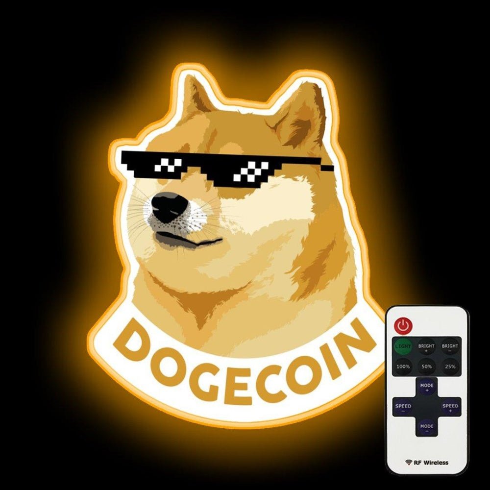 Dogecoin Cool Neon Sign - Shineneon