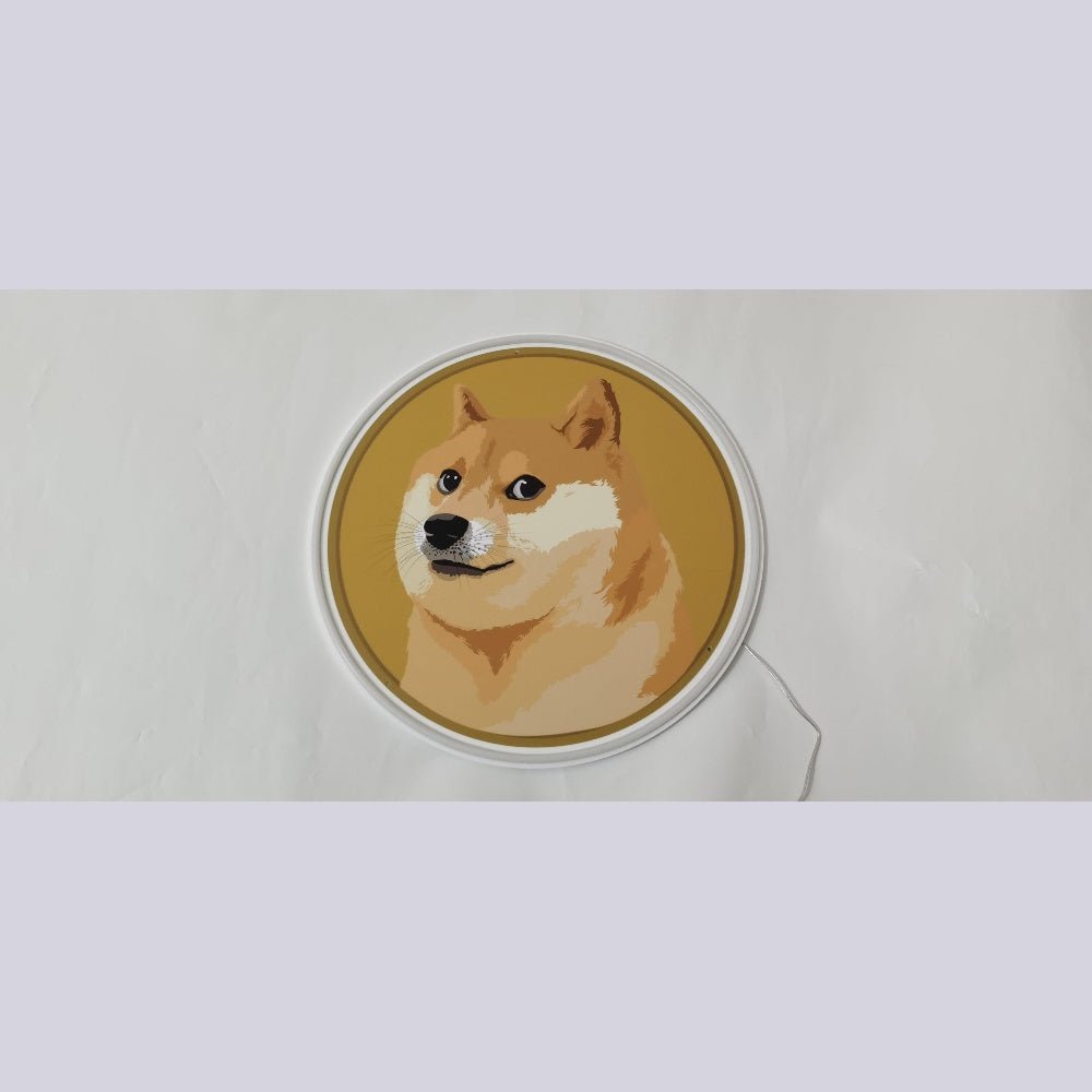 Dogecoin Neon Sign - Shineneon