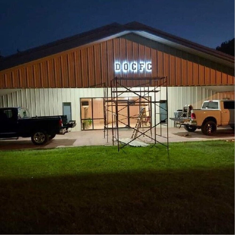 Dogfc 3D Backlit Channel Letters Led Light Sign - Shineneon