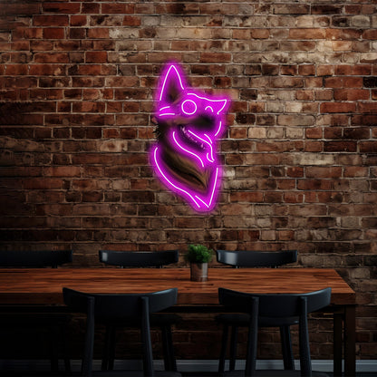 Dogmeat Graphic Artwork Affordable Custom Neon Signs - Shineneon