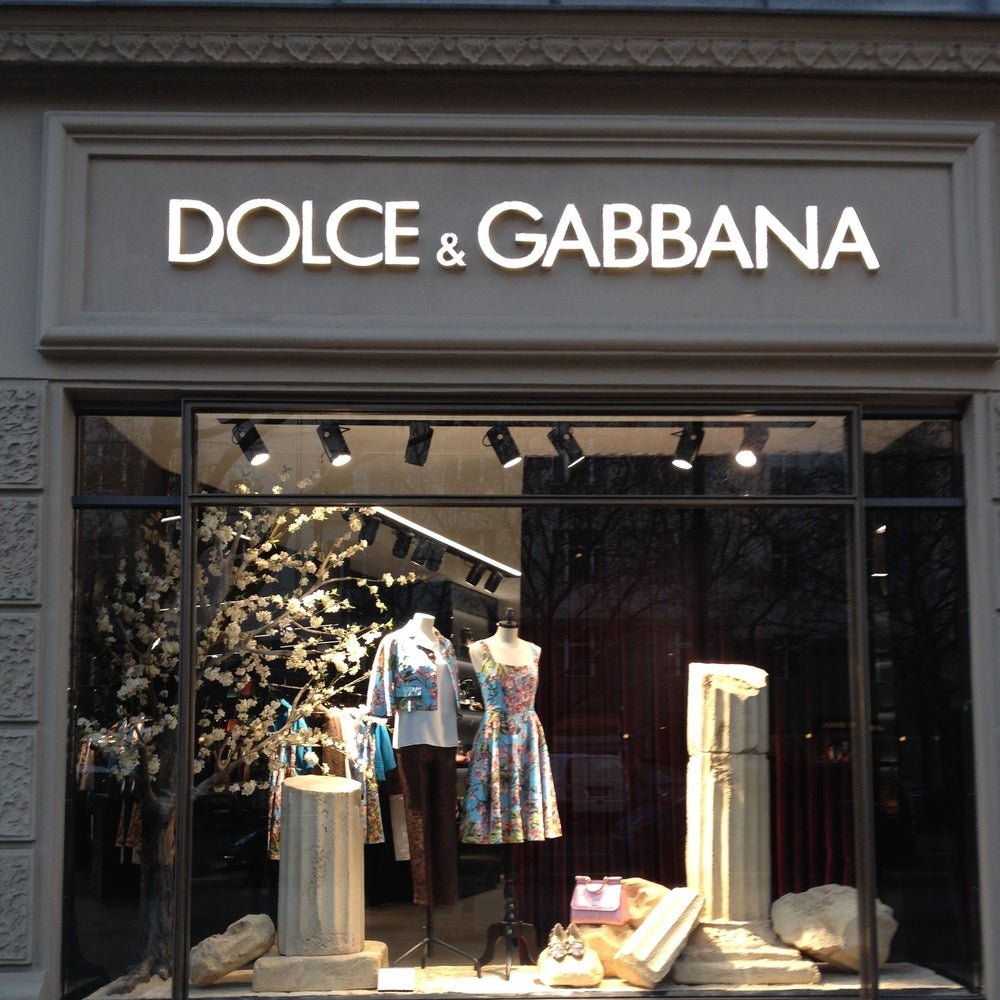 Dolce Gabbana 3D Backlit Channel Letters Led Light Sign - Shineneon