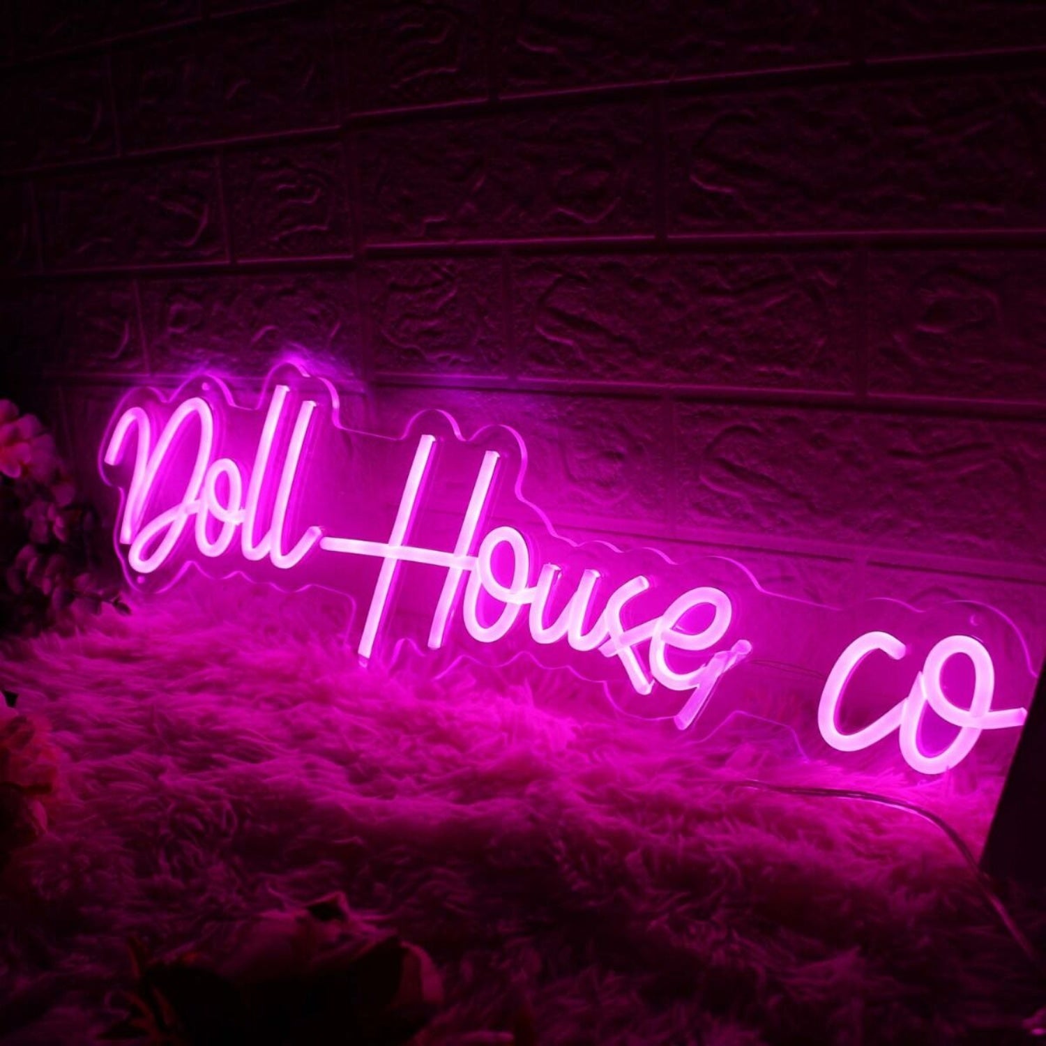 Doll House Co Pink Led Neon Sign | Shineneon