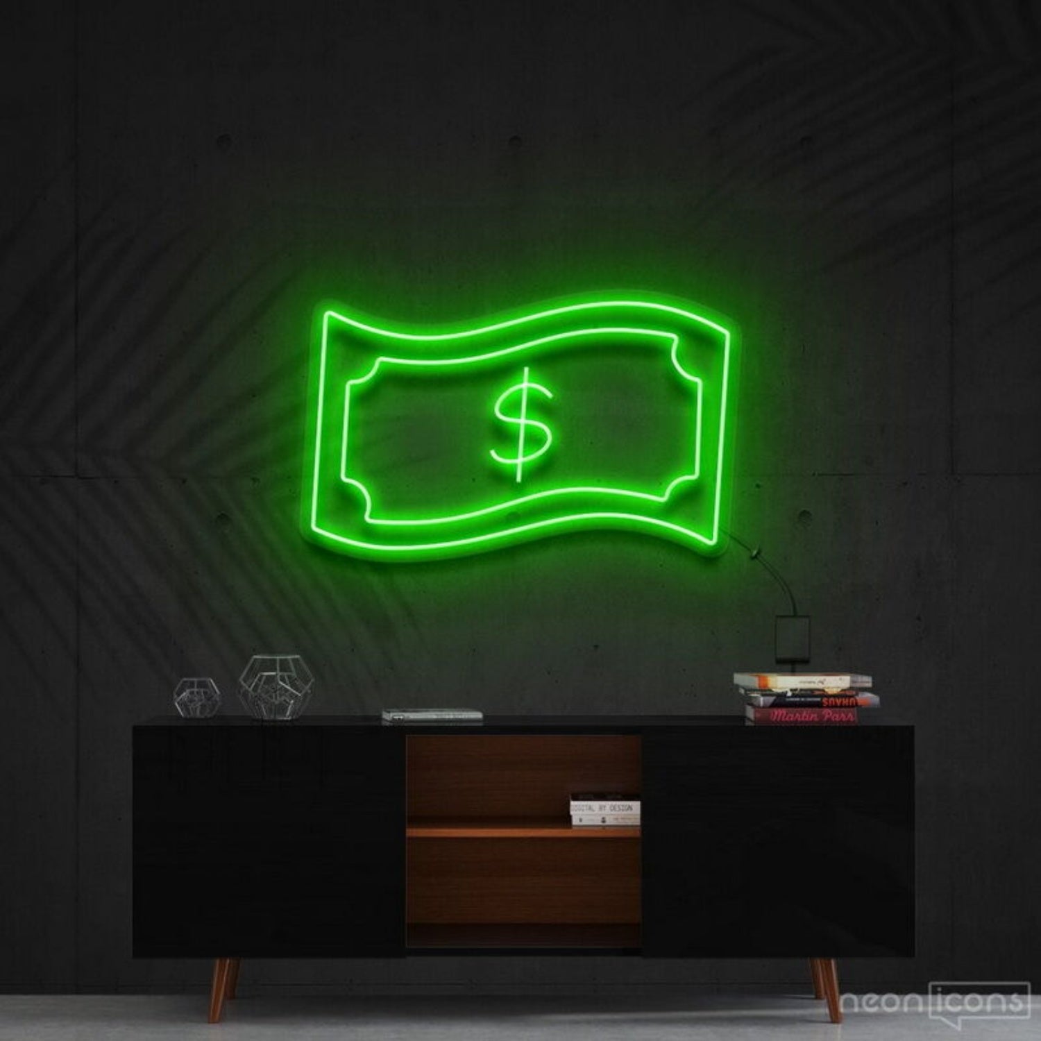 Dollar Bill Led Neon Sign For Wealth Themed Decor | Shineneon