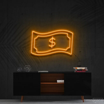 Dollar Bill Led Neon Sign For Wealth Themed Decor | Shineneon