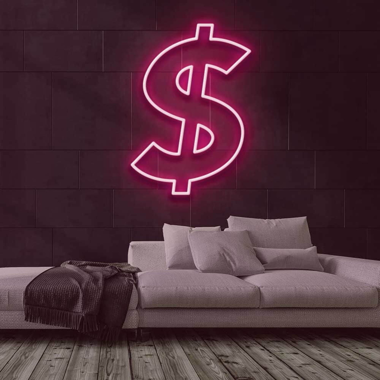 Dollar Sign Led Neon Sign | Shineneon