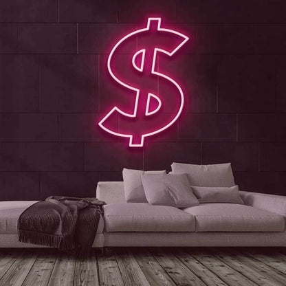 Dollar Sign Led Neon Sign | Shineneon