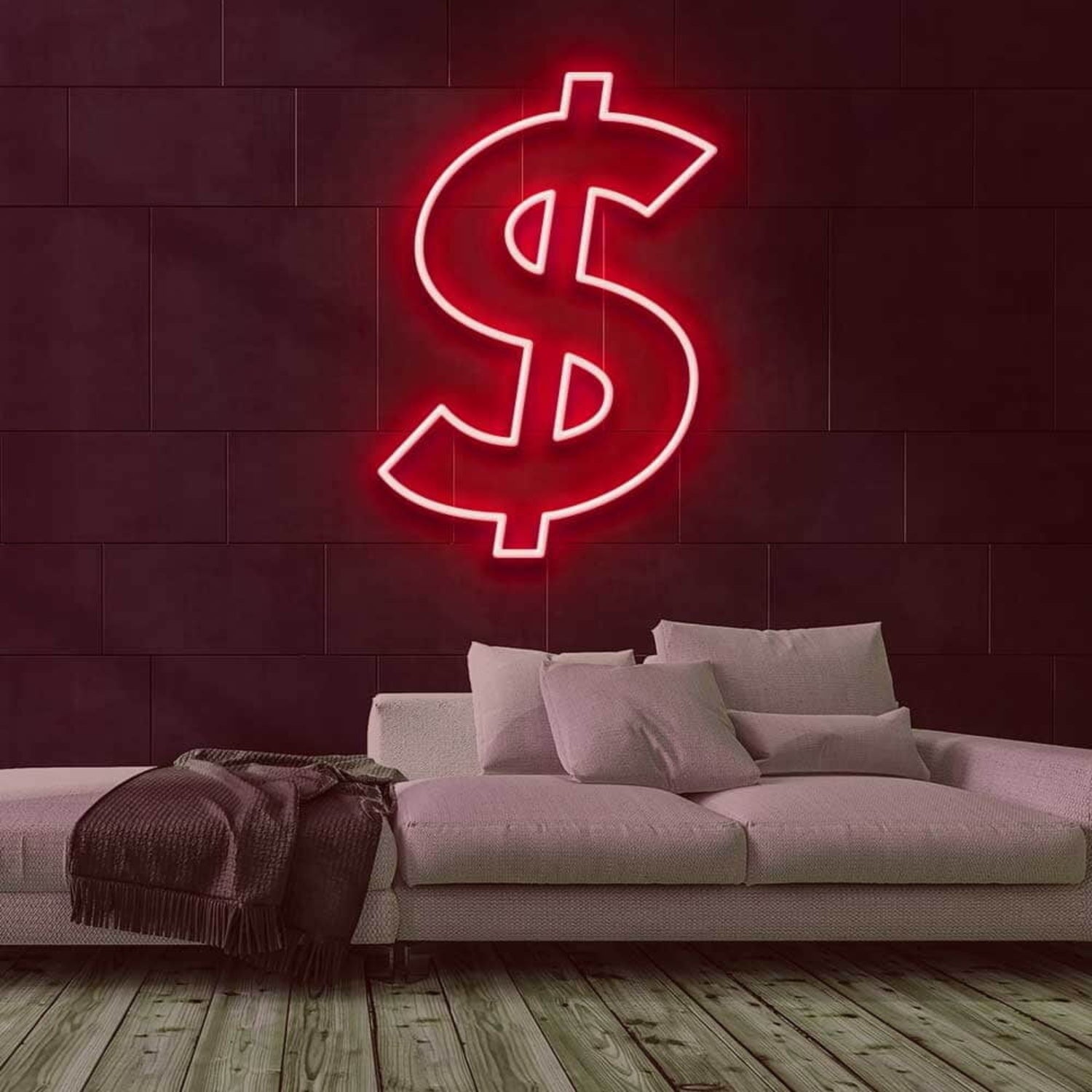 Dollar Sign Led Neon Sign | Shineneon