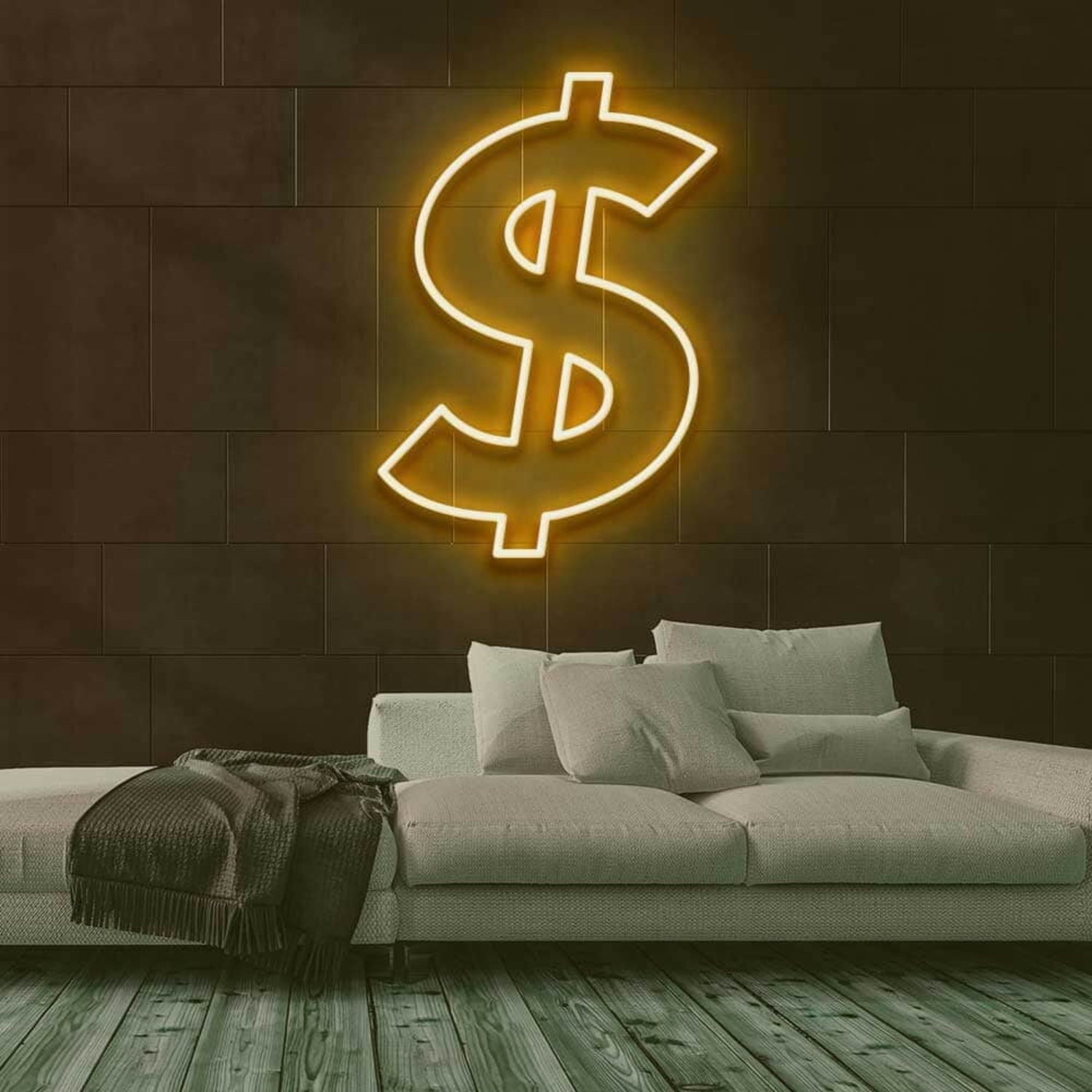 Dollar Sign Led Neon Sign | Shineneon