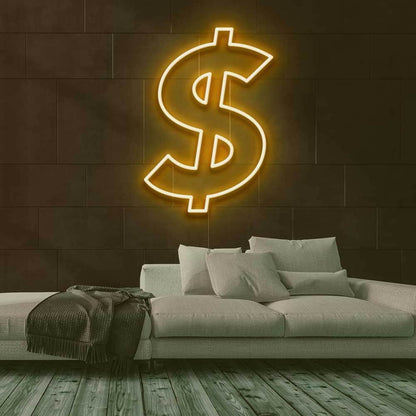 Dollar Sign Led Neon Sign | Shineneon