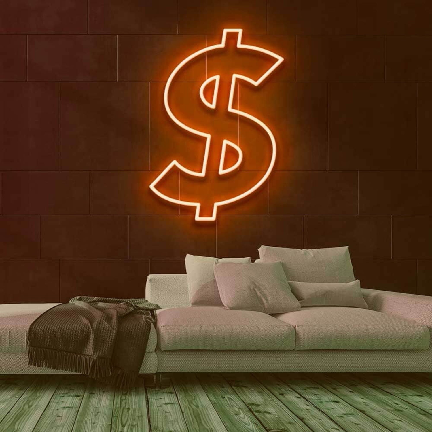 Dollar Sign Led Neon Sign | Shineneon