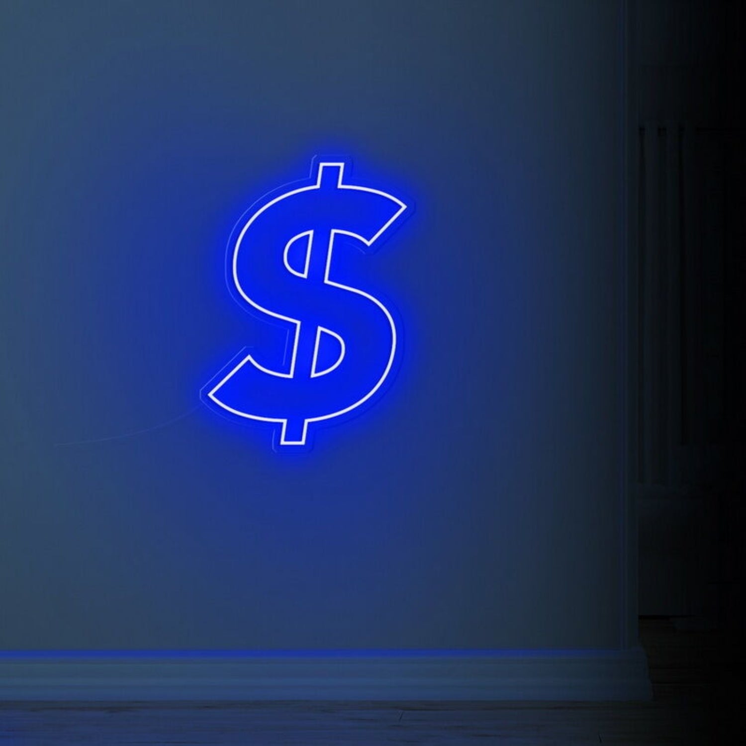 Dollar Sign Led Neon Sign For Financial-Themed Decor | Shineneon