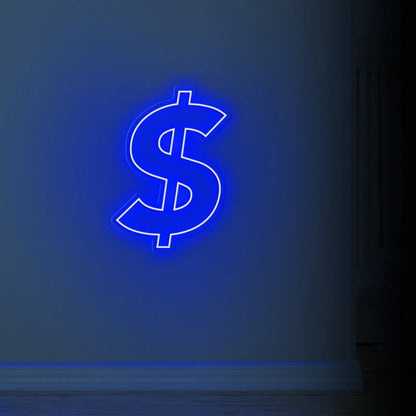 Dollar Sign Led Neon Sign For Financial-Themed Decor | Shineneon