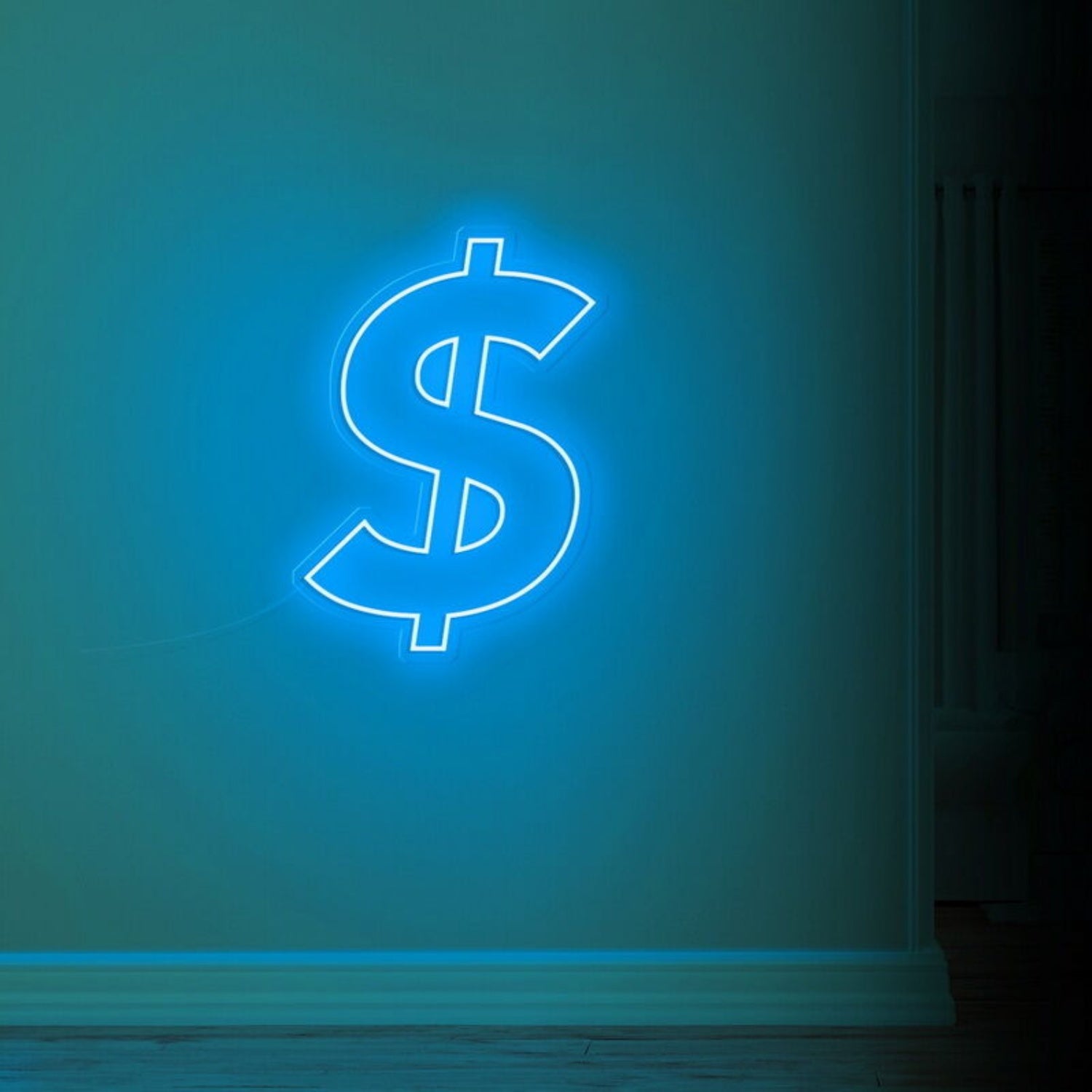 Dollar Sign Led Neon Sign For Financial-Themed Decor | Shineneon