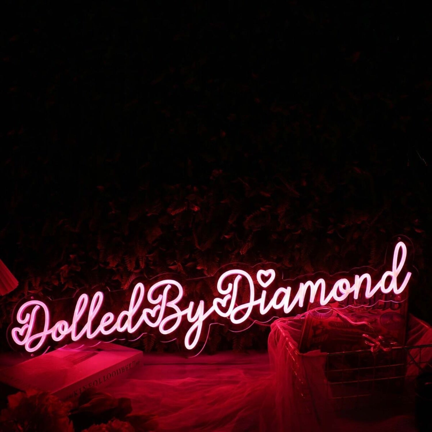 Dolled By Diamond Red Led Neon Sign - Shineneon