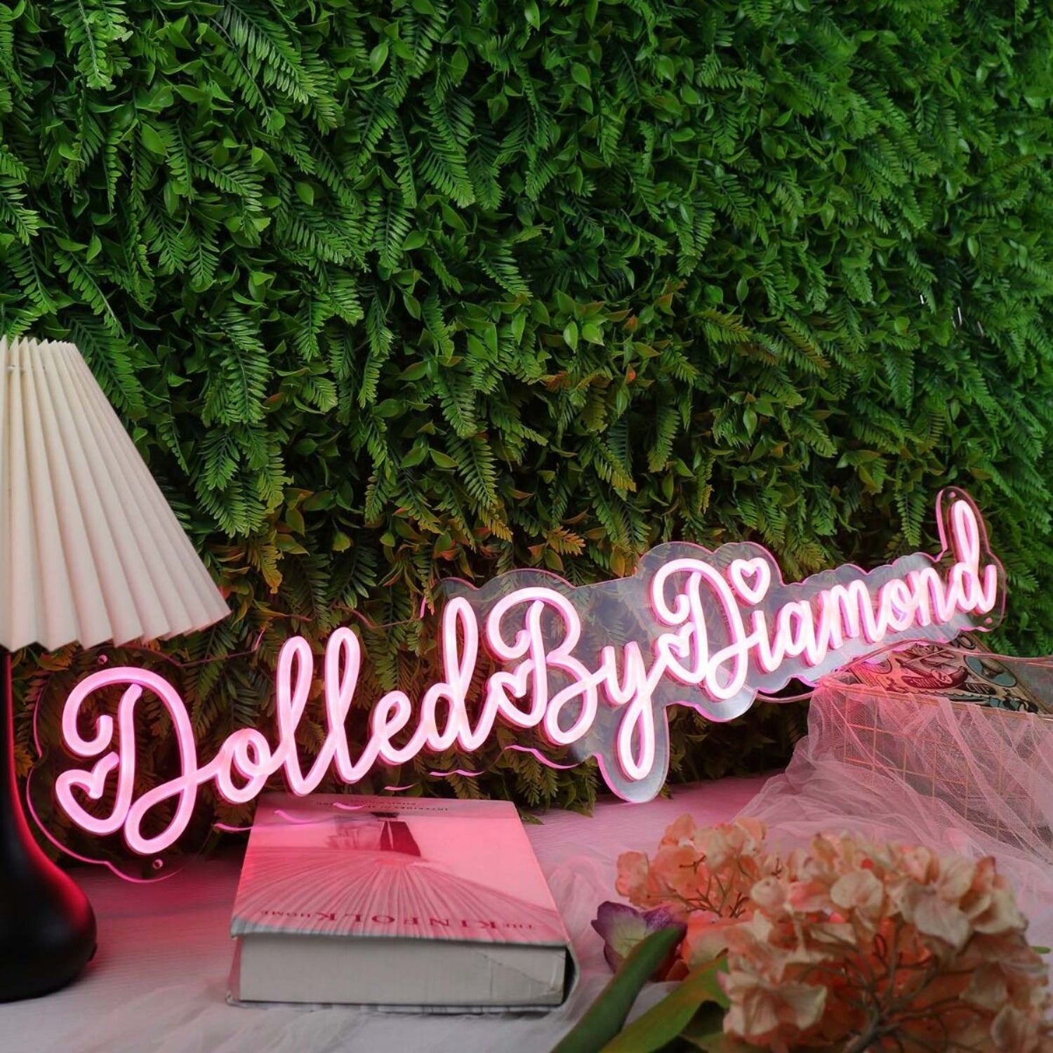 Dolled By Diamond Red Led Neon Sign - Shineneon