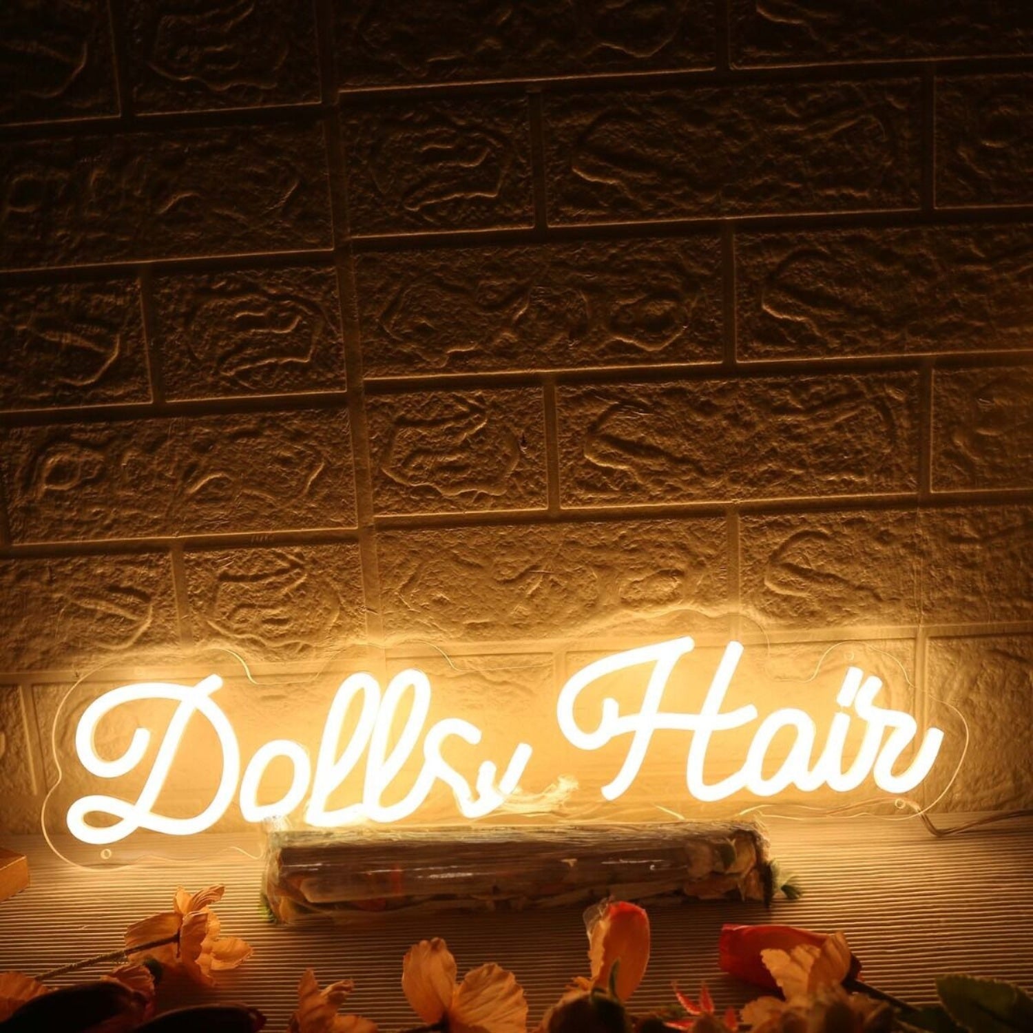 Dolls Hair Yellow Led Neon Sign - Shineneon