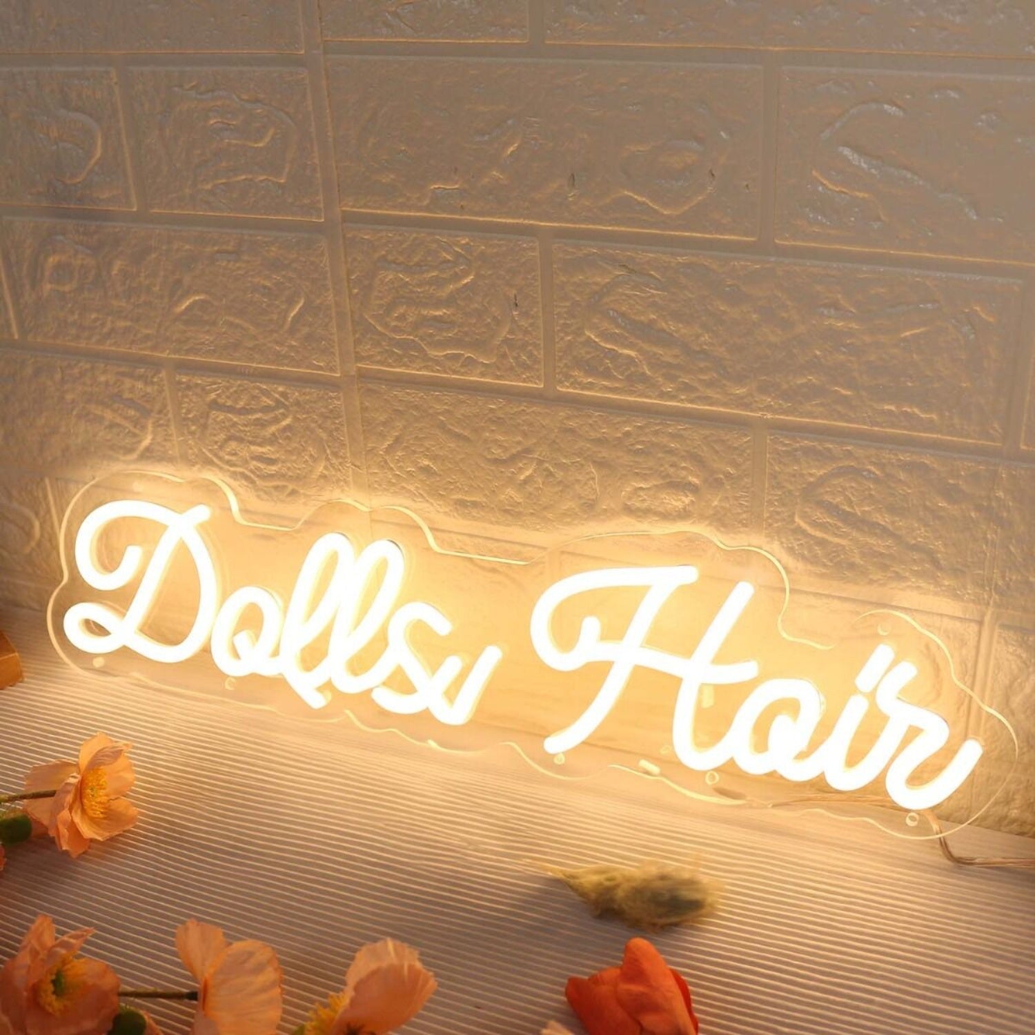 Dolls Hair Yellow Led Neon Sign - Shineneon
