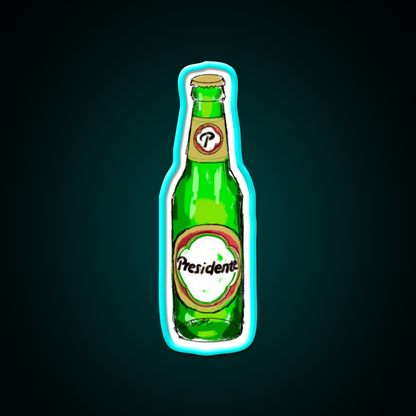 Dominican Beer Dominican Republic Beer Bar Decor Led Neon Sign Rgb Color - Size and dimension reference