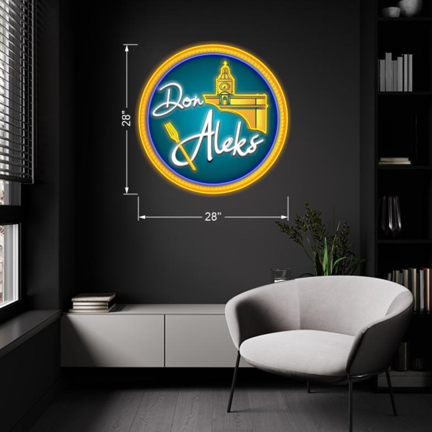 Don Aleks Retro Diner Led Neon Sign For Restaurant | Shineneon