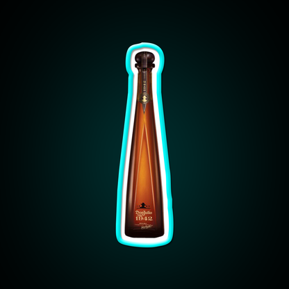 Don Julio 1942 Bottle Beer Bar Decor Led Neon Sign Rgb Color - Size and dimension reference