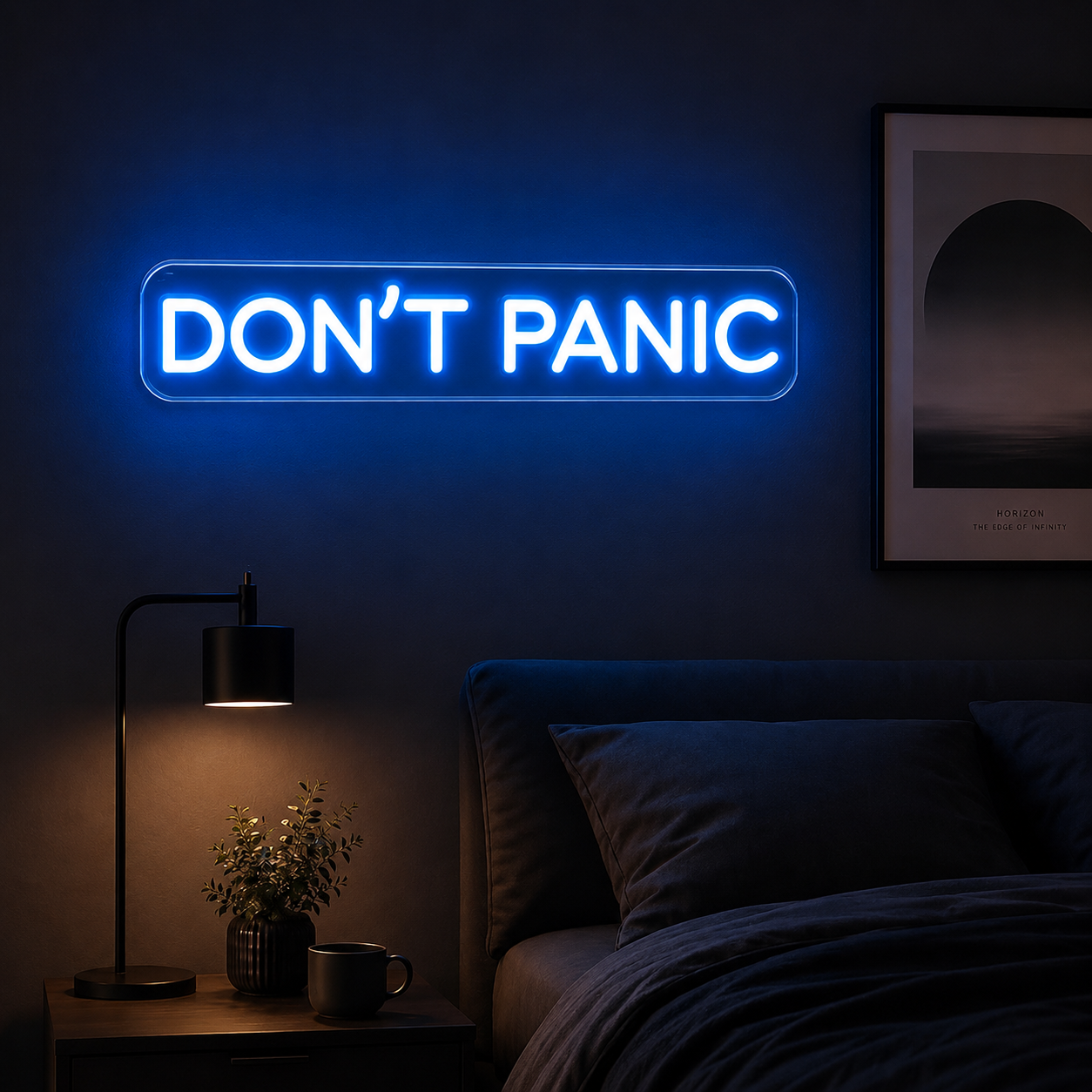 Don T Panic Wall Decor LED Neon Sign - 01 Original Product Image