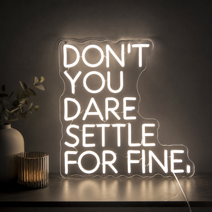 Don T You Dare Seattle For Fine LED Neon Sign - 02 High-Converting Product Image