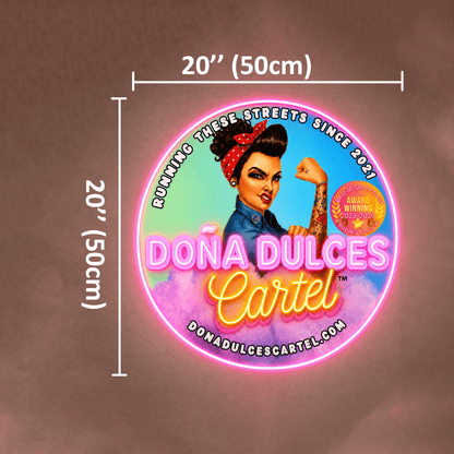 DOÑA DULCES Cartel Custom LED Neon Sign - Shineneon