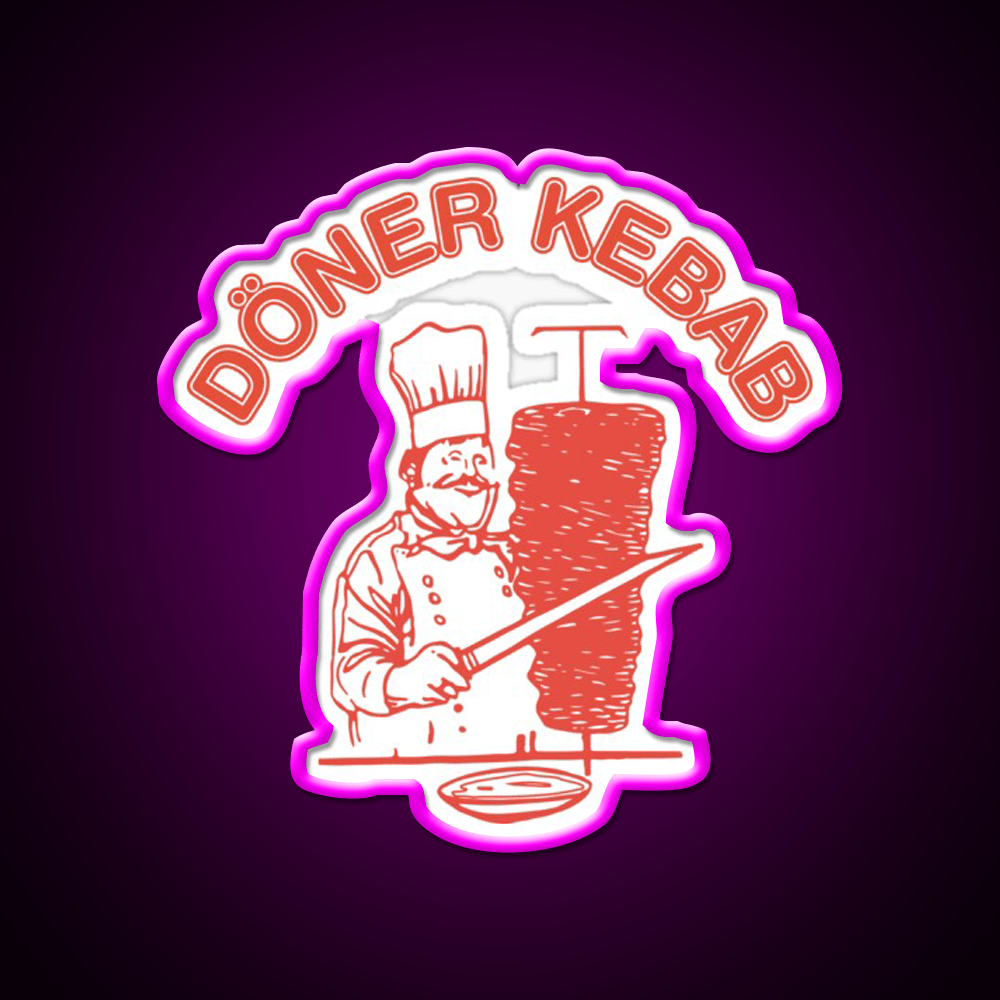 Doner Kebab Snack Food Led Neon Sign Rgb Color - Shineneon