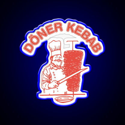 Doner Kebab Snack Food Led Neon Sign Rgb Color - Shineneon