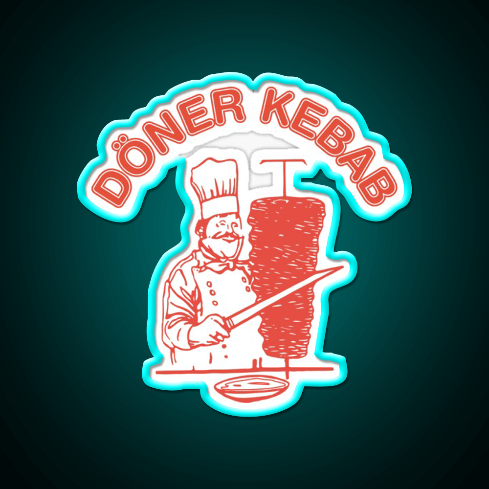 Doner Kebab Snack Food Led Neon Sign Rgb Color - Shineneon