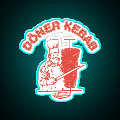 Doner Kebab Snack Food Led Neon Sign Rgb Color - Shineneon