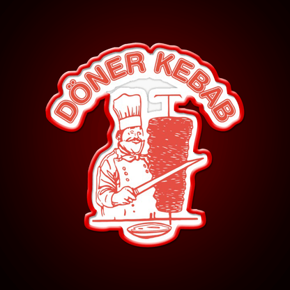 Doner Kebab Snack Food Led Neon Sign Rgb Color - Shineneon