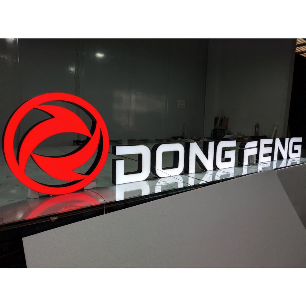 Dong Feng 3D Frontlit Channel Letters Led Light Sign - Shineneon